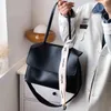 Purses Outlet bag large capacity solid color texture handbag 2022 new women's style sling one Shoulder Messenger Tote Bag