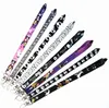 Bandjes Charms Lot 30 stks/partij Cartoon schedel sport keycord Mobiele Telefoon PDA Key ID Houder lange riem voor jongen meisje groothandel Nieuwe