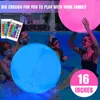 Other Event & Party Supplies 40CM Glowing LED Inflatable Beach Ball Swimming Poo 220823