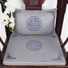 Benutzerdefinierte wasserdichte chinesische Stil Stickerei Kissen Komfort Esszimmerstuhl Sitzpolster rutschfeste Büro Home Decor Sofa Sessel Sitzmatten