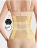 Xxs Xs Entrenador de cintura delgada Vestido de mujer Cinturón de modelado Cinturón moldeador de cuerpo Corsé de pérdida de peso 16 Huesos de acero Tummy Trimmer fajas L220802