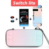 Игровые контроллеры Joysticks Консоль оболочка 4-х частей Set Switch/Switch Lite/Switch Accessories Многоцветный портативный жесткий диск Phil22