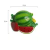 3D Simulering Landsbygdsgrönsaker Frukter Kylskåp Magnetklistermärken Kylmagneter Vattenmelon Lök Aubergine Pepper Söt modell