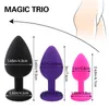 3 stücke sexyy Silikon Anal Plug Massage Spielzeug Für Erwachsene Für Frauen Oder Männer Homosexuell, anal aber Set Buttplug Butt s Produkte