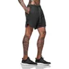 Retro Hiking Camo Running Shorts Mens Compression Shorts With Phone Pocket Double-deck Quick Dry GYM Fitness Jogging Workout Short Pants
