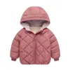 Kids Girls Boys Autumn Winter Jackets Jacket New Children Down Padded Baby Jacket Thick Warm Cotton Hooded Boy Clothes J220718