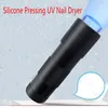 Nageldrogers handheld kunst uv siliconen drukken manicure gereedschap stamper voor droger gel polish snel droge lamp