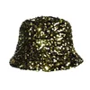 Chapeau seau à paillettes pour hommes et femmes, chapeau de pêcheur plié, coupe-vent, Panama, G2204183301078, nouvelle collection 2021