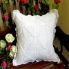 Cushion/Decorative Pillow Crochet Throw Cushion Handmade Dakimakura Without Inner 15inch 40x40cm Home Chair Decorate Waist BlosterCushion/De