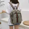 European American high sense double shoulder new simple and versatile foreign style schoolbag women's fashion Purses Onlines