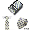 Papillon Cravatta di seta di alta qualità Set di fazzoletti Cravatta maschile Accessori per abiti Drop Men Solid Fit Regalo di nozze HolidayBow Fier22