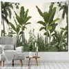 Tapestry Vintage Banana Tree Carpet Wall Haning Psychedelic Hippie Oil Paint Ta