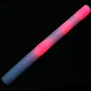 Party Decoration Multi-Color LED Fluorescerande Stick 10 st/Lot Longth 40 cm diameter av 4 float rod lampor Dark Glow YGB001Party