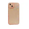 Laser Love Heart Paper Изменение Bling Phone Case для iPhone 14 13 Pro Max Phone13 12 11 XR XS X 8 7 Plus Transparent Glitte1892313