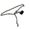 Luxo Decorative Belt Belt Saco Designer Mini Roupas Fanny Pack Metal Chaist Sacos Bolsas de batom feminina Fashion Fashion 220531