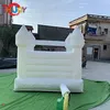 Utomhusaktiviteter Kids Mini Bouncer White Bounce House With Ball Pool POOL Pink Uppblåsbart Bouncy Castle