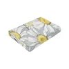 Filtar flanell filt blommor daisy ultra-mjuk mikrofleece för badrock bäddsoffa reser hem vinter vår fallblanketter