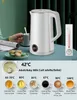 2.0L Stainless Steel Temperature 1500W Quick Boil Electric Kettle with temperature LED, Auto Shut Off, Keep Warm, 360° Base