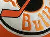 CeoThr #2 OGIE OGILTHORPE Syracuse SLAP SHOT Movie Jerseys Genähte Hockey-Trikots Orange Fast