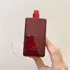 London Perfume 100ml Scarlet Cologne Intense Fragrance Red Bottle Long Lasting Good Smell Men Women Spray Parfum High quality Fast Delivery9231309