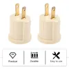 Other Lighting System 2pcs Plug In Light Socket Bakelite Practical Portable To Adapter Outlet Converter AdapterOther