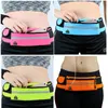 Waterproof Running Midjeväska Canvas Sports Jogging Portable Outdoor Phone Holder Belt Pack Women Män Fitness Sport Accessories 220520