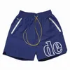 2022 designer zip bolso shorts masculinos casuais ￓculos de algod￣o remov￭vel S Sortpas de moletom esportes de shorts ao ar livre