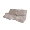 Pokrywa krzesła 3 -osobowa zamszowa sofa rozkładana z kubkiem w stylu kubka leniwy leniwy chłopiec slipcover salon klimatyzacja