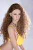 A Sex Doll LOMMNY TPE Sexy Full Silicone Doll Oral Vaginal Lifelike High Quality Sex Doll Hot Female Dolls for Men