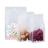 Thick Frosted Transparent Self-supporting Packaging Bag Candy Flower Tea Rice Cat Food Fish Bait Eight-side Sealing Bag