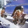 Produit de chaussée de voyage Pneu de voiture Chaîne à neige Outil d'urgence en acier durable Hiver Slush Escalade Pièces d'auto générales Voyage