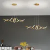 Lâmpadas pendentes de LED modernas ou luzes de teto para sala de jantar de sala de jantar de cozinha de cozinha luminária