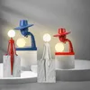 Other Outdoor Lighting Modern Human-shaped Sculpture Table Lamp Home Bedside Creative Light Luxury Bedroom Living Room Desk Art Decoration O