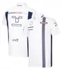 F1 Polo Shirt Formel 1 Team Uniform Mens and Womens Racing Lapel T-Shirt kan anpassas