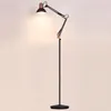 Golvlampor Retro Metal Swing Arm Lamp Justerbar skrivbord Industriell design E27 Hängande arkitekt Läsning Ljus Lfloor Lamps Floor