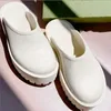 Toppdesigners Dam Godisfärger Klar högklackad sandal Stilettsko Sommar damtofflor slides Dam Hollow Platform Sandaler storlek 35-44