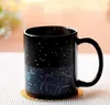 Douze Constellations Céramique Tasses Ciel Étoilé Magique Changement Couleurs Tasse Bardian Universel Résistant À L'usure Tasses Nouvelle Arrivée