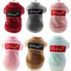 Dog Apparel Sweater de inverno para cães pequenos de pele térmica macia chihuahua yorkie pullover casaco de luxo roupas de luxo roupas de pet apareldog