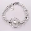 Autentyczna kolejna okrągła bransoletka Oh srebrna perła dla kobiet UNODE50 925 srebro platerowana biżuteria pasuje do europejskiego stylu Uno De 50 prezent męskie bransoletki