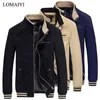 2022 puro cotone primavera giacca da uomo uomo autunno abbigliamento uomo business cappotto maschile nero bomber giacche uomo vestiti BM326 T220816