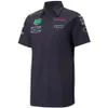 F1 Racing Suit Polo Shirt Team Kläder Män och kvinnor Summer Loose Casual Events kan anpassas T-shirt Kortärmad lapeltröja