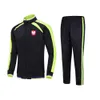 Polen Men's Tracksuits Vuxna barn Storlek 22# till 3XL utomhussportsjacka Långärmad fritidsportdräkt