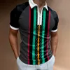 الصيف Polka Dot Print Polos Shirt Top Quality Men Polo Design T Shirts Tees Tops Man Disual Luxury Clothing Streetwear Tshirts 3XL