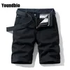 Men Summer Shorts Daily Casual Fashion Sports Cotton High-Quality Brand Jogging 220318