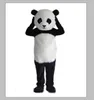 2022 Alta Qualidade Outlets Giant Panda Mascot Traje Halloween Natal Fantasia Vestido de Festa de Desenhos Animados Personagem Terno Carnaval Unisex Publicidade Adultos Adultos Outfit