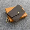 Fashion Designers Coin Purse with Orange Box Women Zipper Key Wallets Pouch Purse M62017 bags Black Brown Blue Credit Card Holder 4448042
