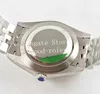 Herren AR Factory V2 Version Uhr Automatik 2824 Eta Rhodium Grau Zifferblatt Uhren 904L Stahl Jubilee Armband Männer 126334 Datum Armbanduhren