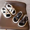 Cool Boys Soft Sole Sandals All-match Beach Shoes Summer New Boys Children's All-match Casual Sandals Unisex Girl Shoes G220418