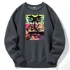 Sommer Herren Sweatshirts Jojo Golden Windprint Anime Übergroße Streetwear Fleece Mode Pullover Herren Harajuku Täglich Top Für Männer Y220615