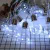 Lampade solari a led Stringa di lucine Lampada da esterno Decorazione da giardino Stringa di palline impermeabili Decorazioni per ghirlande natalizie Lampada a led J220531